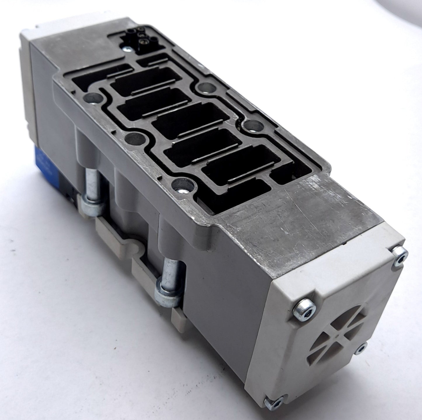 Used Parker H3EVXXG0B9D Solenoid Valve, 2-Position 5-Port, Coil: 24VDC, 145psi Max