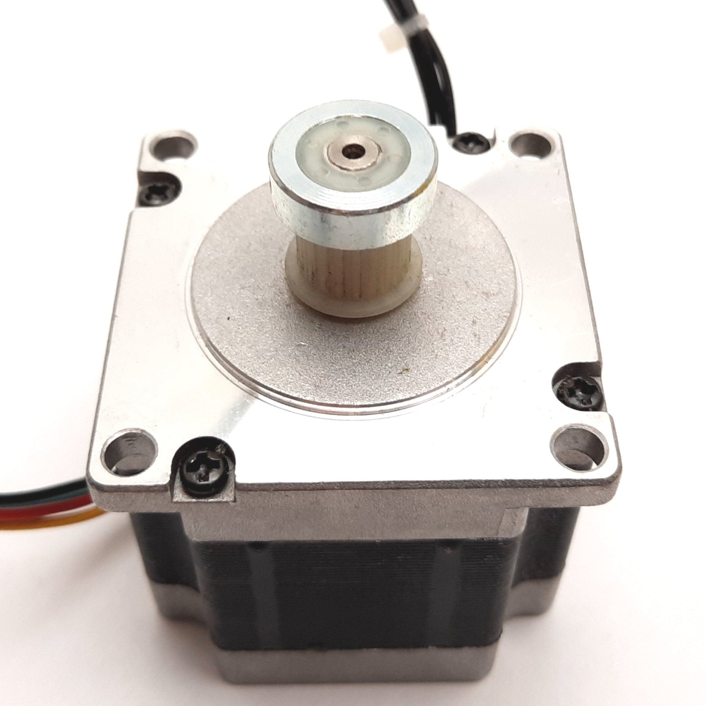 Used Nanotec ST5909S1804-KCAB Stepping Motor, 0.9ø/Step, Shaft Dia: 0.25", NEMA 23