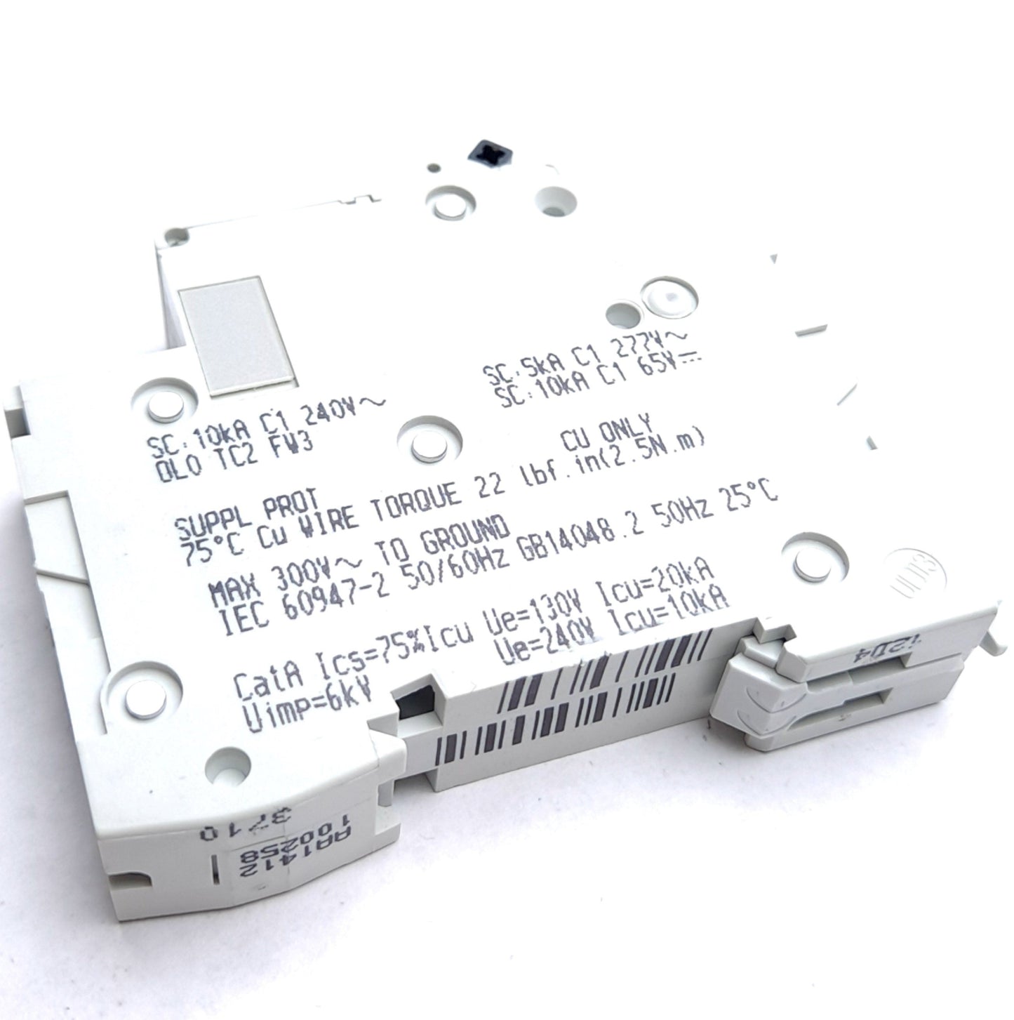 New Schneider Electric 24504 Multi9 Circuit Breaker, 277VAC 6A D-Curve, 1-Pole