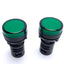 New Lot of 2 Automation Direct ECX2052-24L LED Indication Light Green 30mm 24VAC/VDC