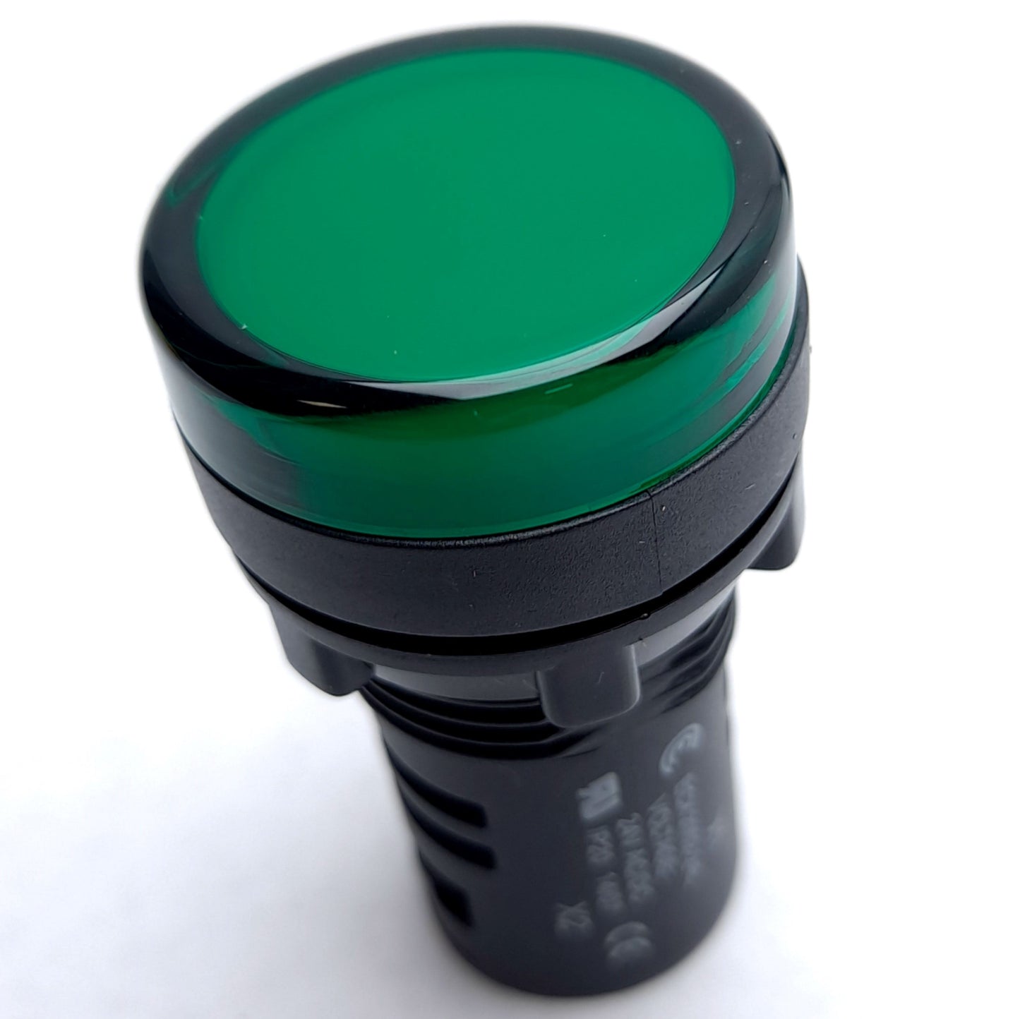 New Lot of 2 Automation Direct ECX2052-24L LED Indication Light Green 30mm 24VAC/VDC