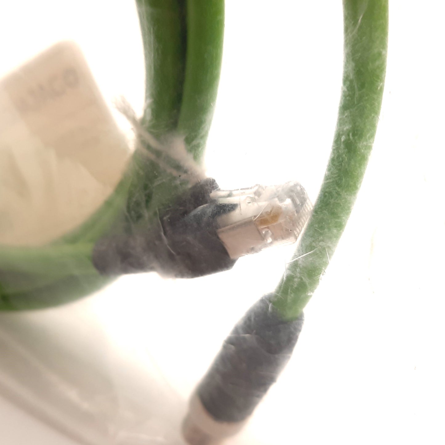 New Datalogic CAB-ETH-M03 M12-IP67 Ethernet Cable, RJ45 to 4-Pin M12 Male, 3m