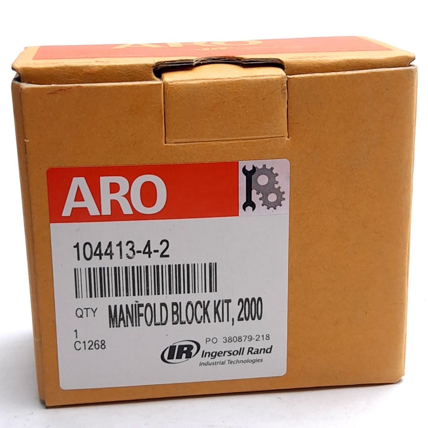 New ARO 104413-4-2 Manifold Block Kit 2000 Series 1/4" NPT by 1/2" NPT