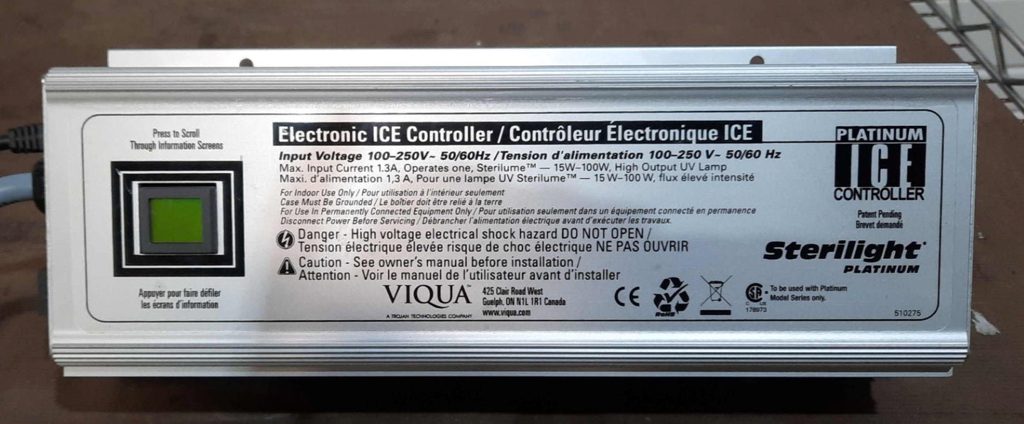 New – Open box Viqua SPV-410 Sterilight Platinum UV Water Sterilizer, 5.9GPM, 1"NPT, 120/240VAC