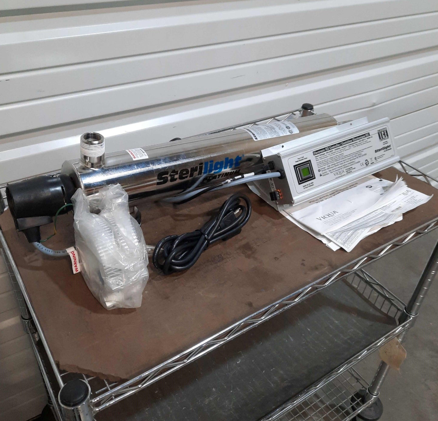 New – Open box Viqua SPV-410 Sterilight Platinum UV Water Sterilizer, 5.9GPM, 1"NPT, 120/240VAC