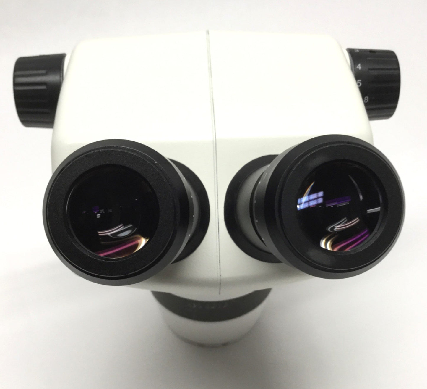 Used Scienscope NZ-Series Inspection Stereo Microscope Head 0.8-5x Ø76mm WF10X/22
