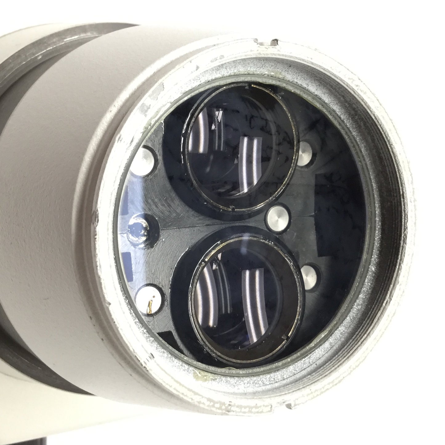 Used Scienscope NZ-Series Inspection Stereo Microscope Head 0.8-5x Ø76mm WF10X/22