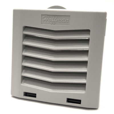 New – Open box Hoffman HG0400404 nVent Exhaust Grille Kit, 4" x 4", NEMA 12, W/ Filter