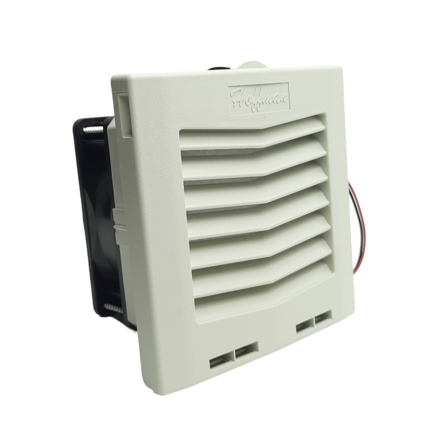 New Hoffman HF0524414 nVent Side Mount Filter Fan 24VDC, 0.35A, 8.4W, 5" x 5", IP54
