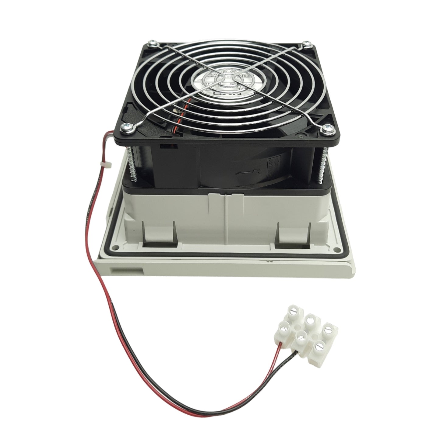 New Hoffman HF0524414 nVent Side Mount Filter Fan 24VDC, 0.35A, 8.4W, 5" x 5", IP54