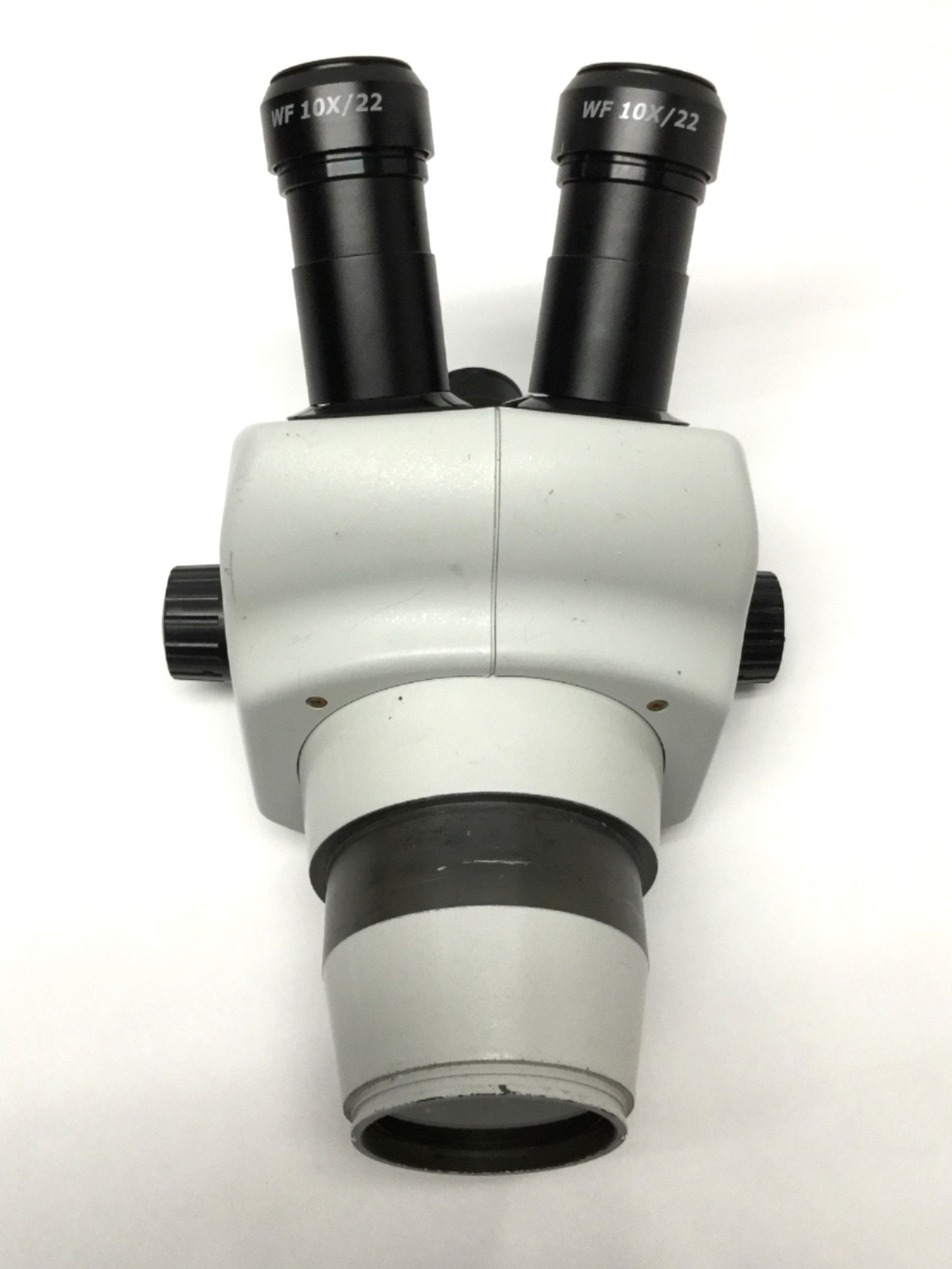 Used Inspection Binocular Stereo Microscope Head 0.8-5x Zoom Ø76mm WF10X/22 Eyepieces
