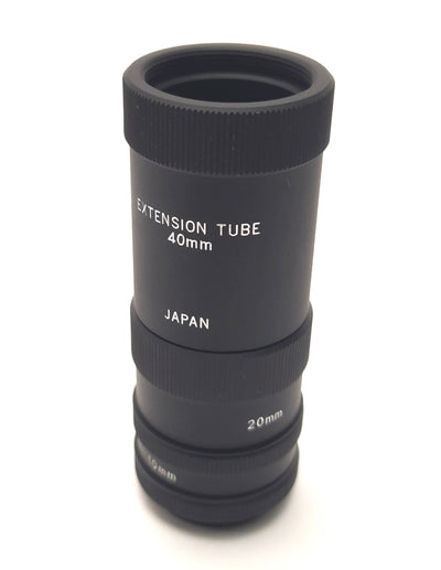 New Computar VM100 C-Mount Camera Extension Tube Kit 40/20/10/5/1/0.5mm Tubes
