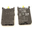 Used Lot of 2 Allen Bradley 800F-X01S Self Monitoring Contact Blocks Normally Closed