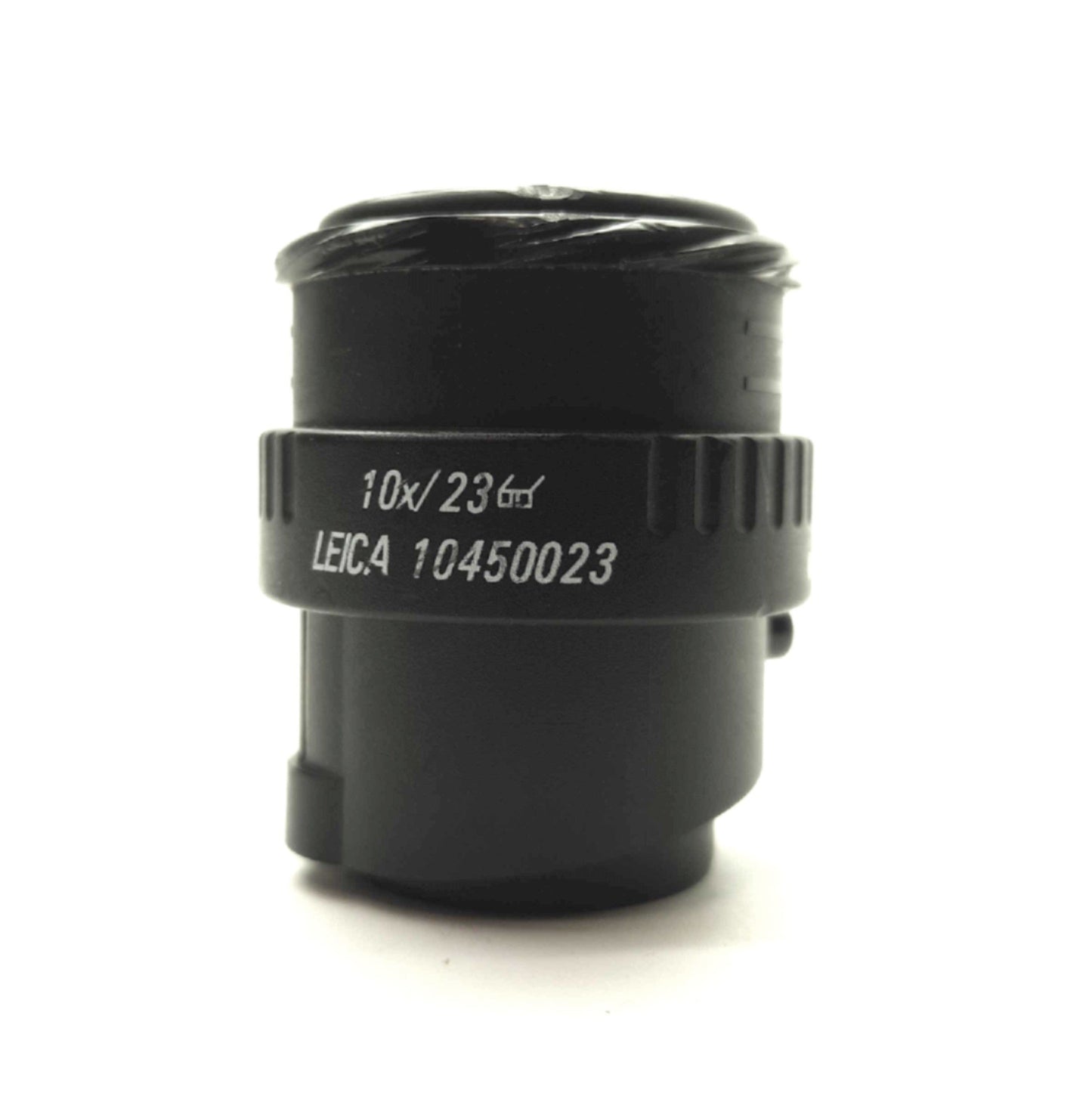 Used Leica 10450630 Microscope Eyepiece *Missing Eye Cup, Set Screw, Thread Insert*