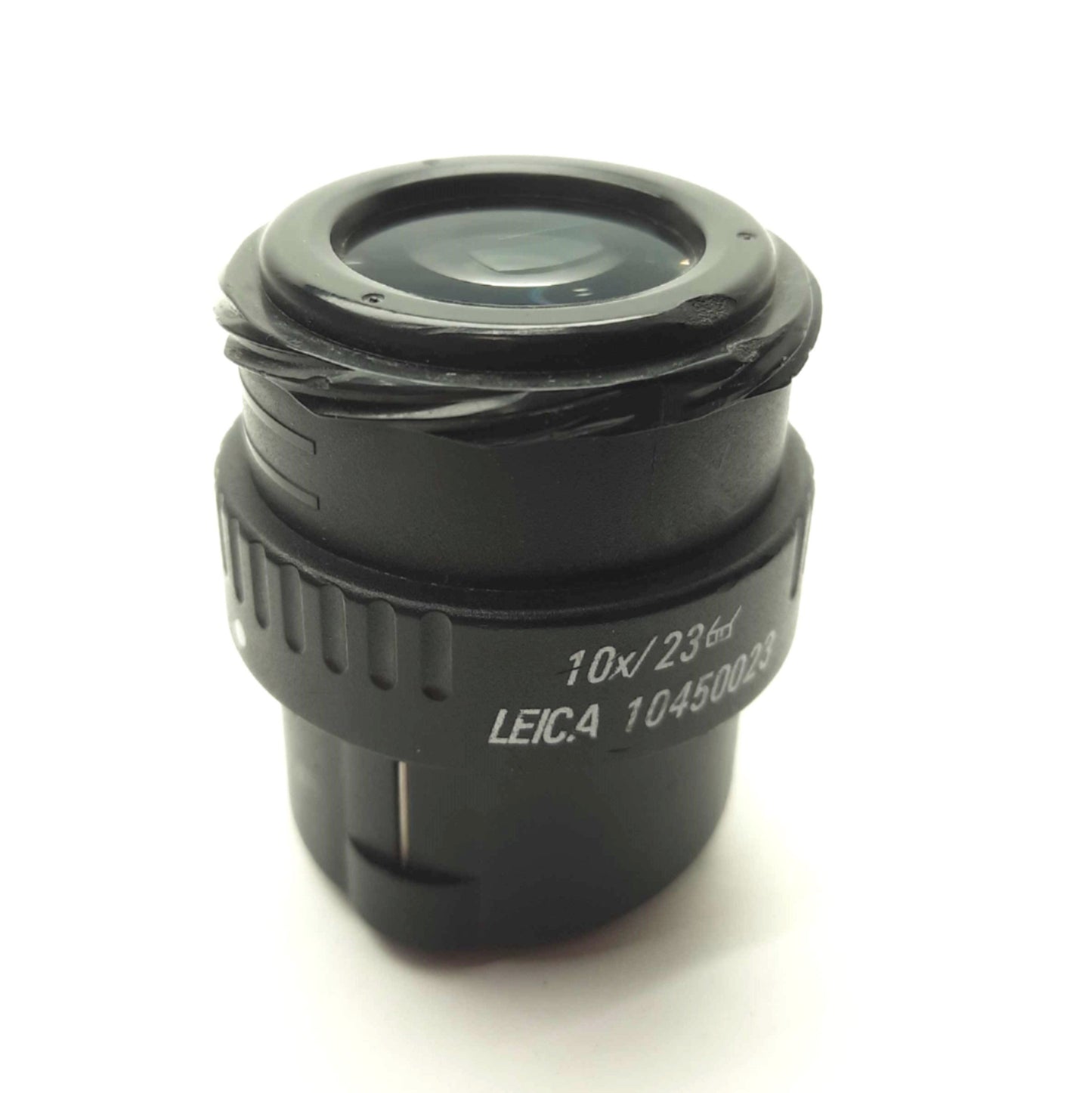 Used Leica 10450630 Microscope Eyepiece *Missing Eye Cup, Set Screw, Thread Insert*
