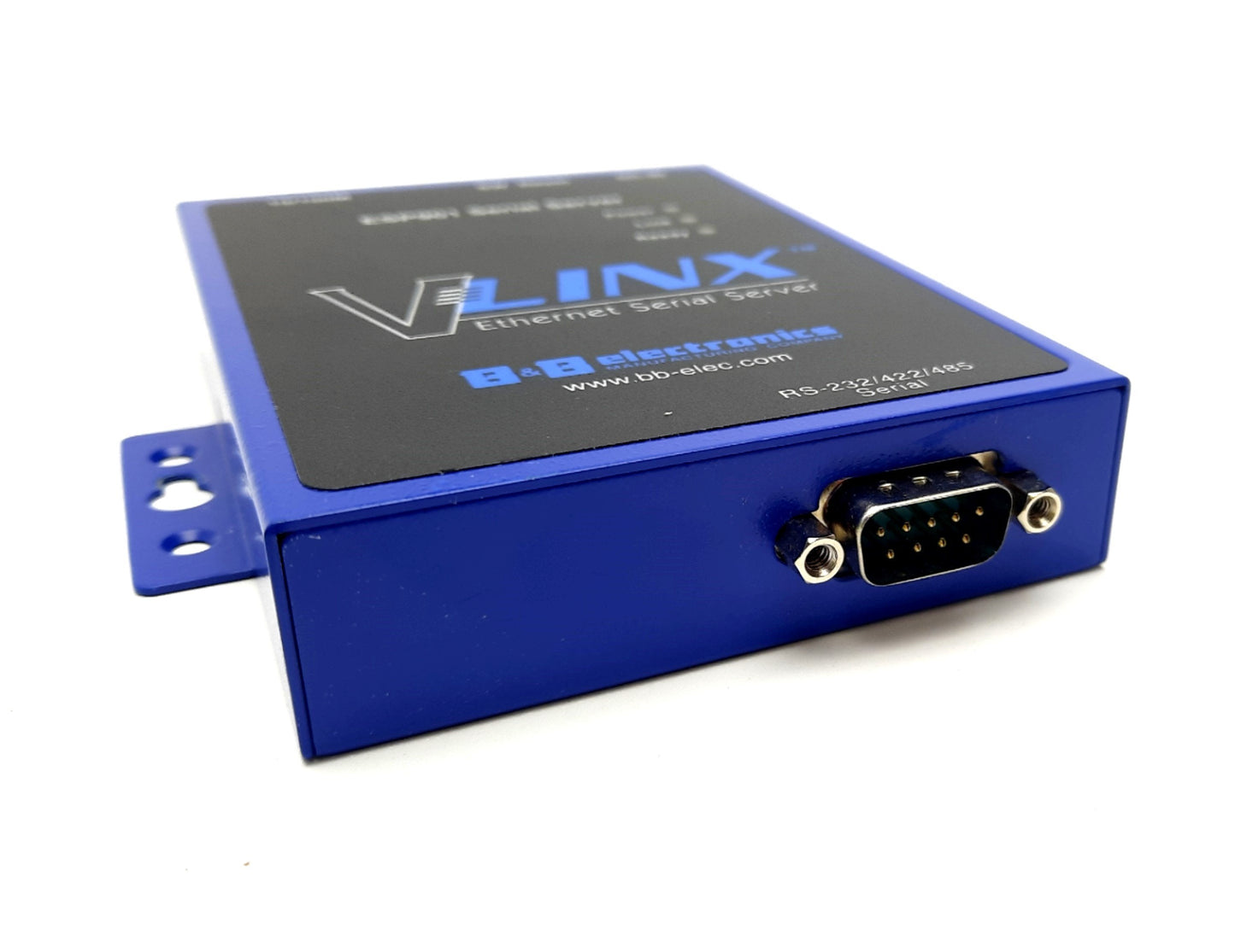 New B & B Electronics Vlinx BB-ESP901E 1 Port Ethernet Serial Server DB9 Male 12V