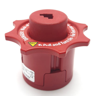 Used Allen Bradley 194R-N2 Operating Handle/Disconnect, w/o Rod, Pull & Turn For ON