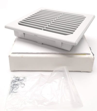 New – Open box McLean SG-0500-404 Hoffman Exhaust Grille For SF-05 Type 12 Filter Fan, 5" L