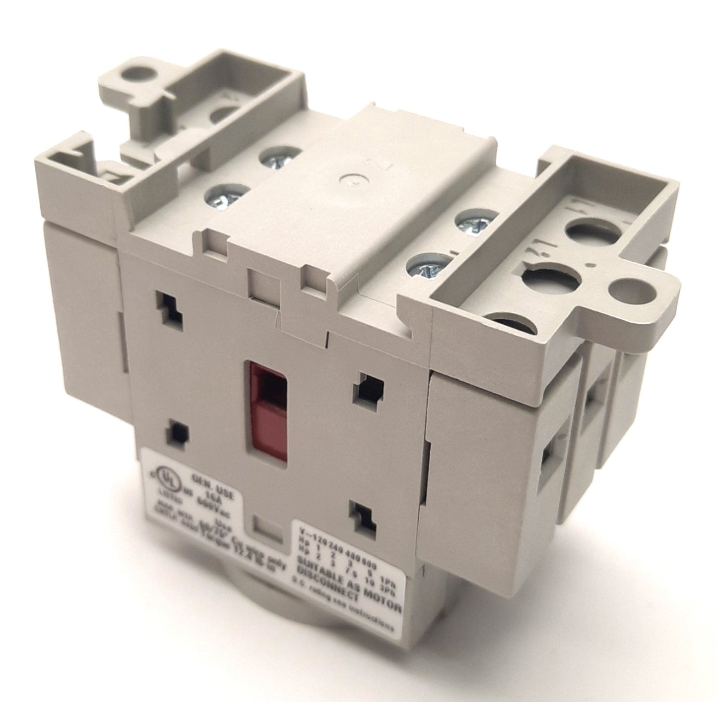 New – Open box Allen Bradley 194E-A16-1753 Rotary Load Disconnect Switch 600VAC 16A, 3-Pole