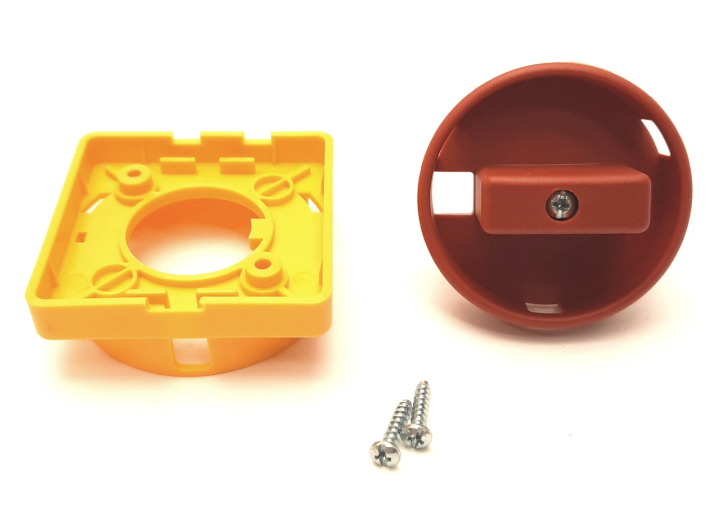 New – Open box Allen Bradley 194E-HE4N-175 Actuator Disconnect Handle, 54mm, R & Y, 0-1/On-Off