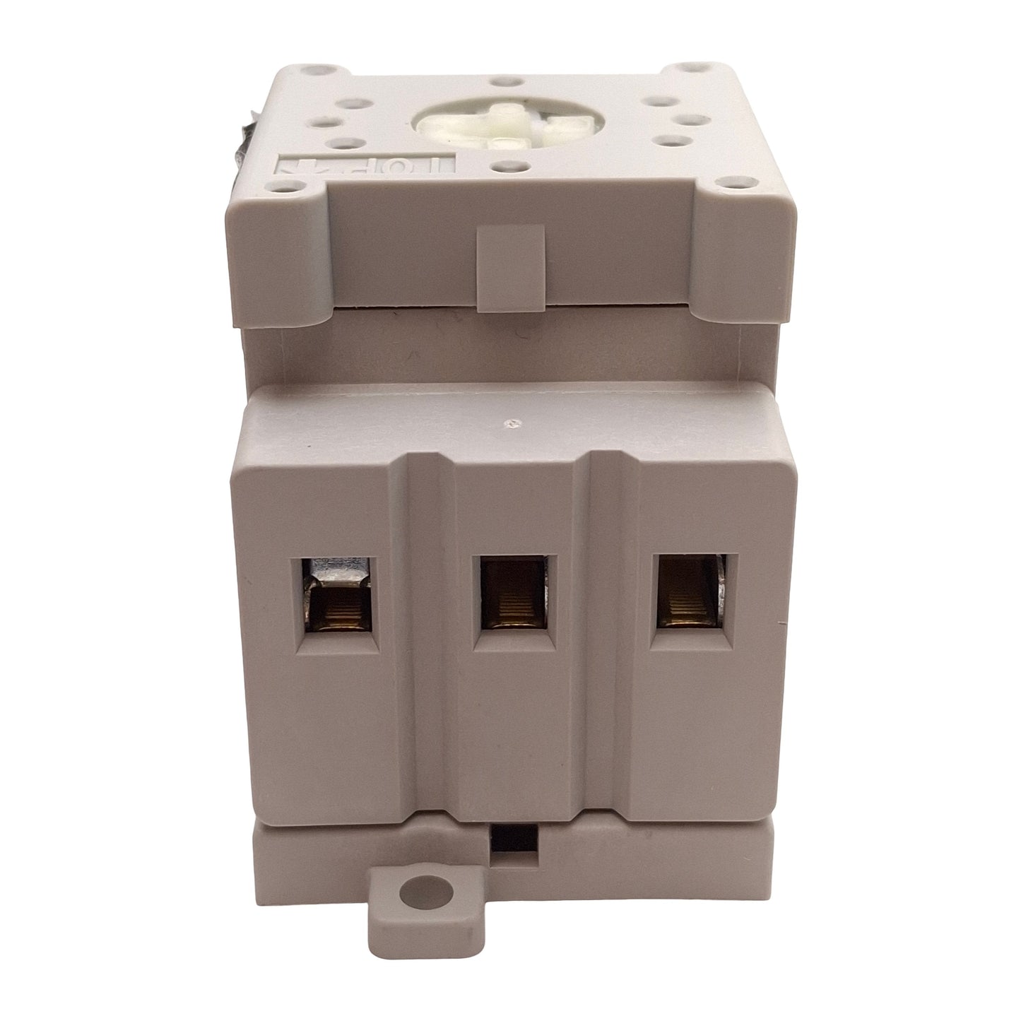 Used Allen Bradley 194E-E25-1753 Disconnect Switch Base 600VAC 25A 3-Pole, Non-Fused