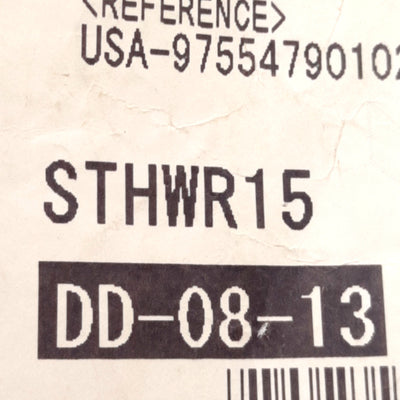 New Misumi STHWR15 Flange Mount Shaft Support, Slit, 15mm Bore, Clamp On, Steel