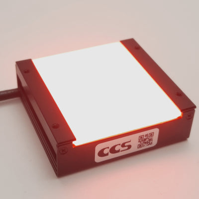 New CCS TH-43x35RD High-Luminance Machine Vision Light, Red 635nm, 24v DC, 43x35mm