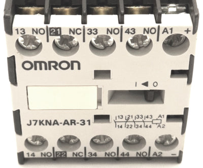 New – Open box Omron J7KNA-AR-31 Contactor, 4-Pole 3x N/O 1x N/C, 690VAC 10A, 24v DC Coil