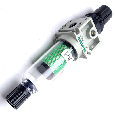 New Numatics C14D-02 Pneumatic Filter / Regulator, Pressure: 0-150psi, 1/4" NPT
