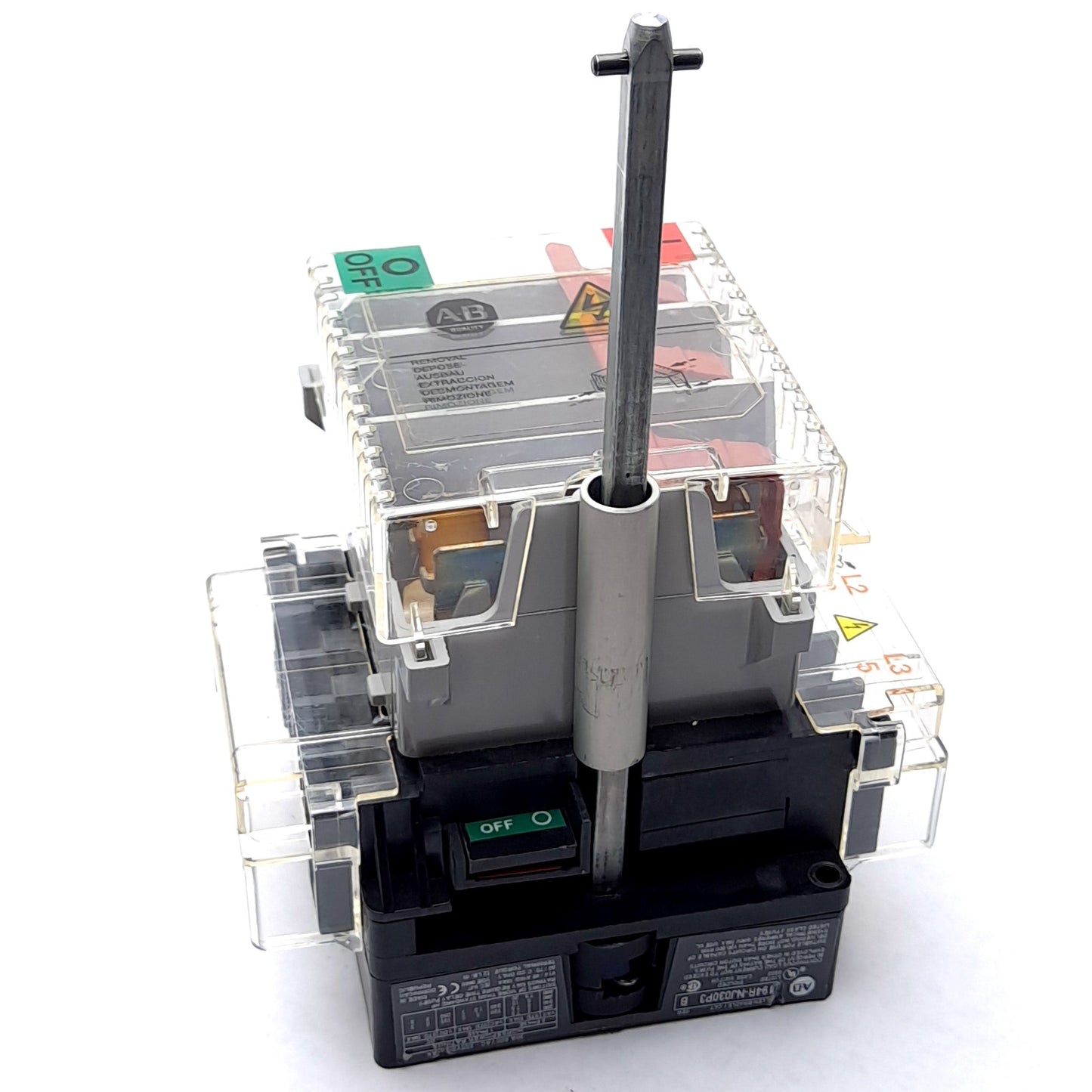 Used Allen Bradley 194R-NJ030P3 Fused Disconnect Switch, 3-Pole, 30A 600V