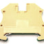 New Lot of 5 Weidmuller WPE 4 Feed Through Terminal Block, 1010100000, 800v AC
