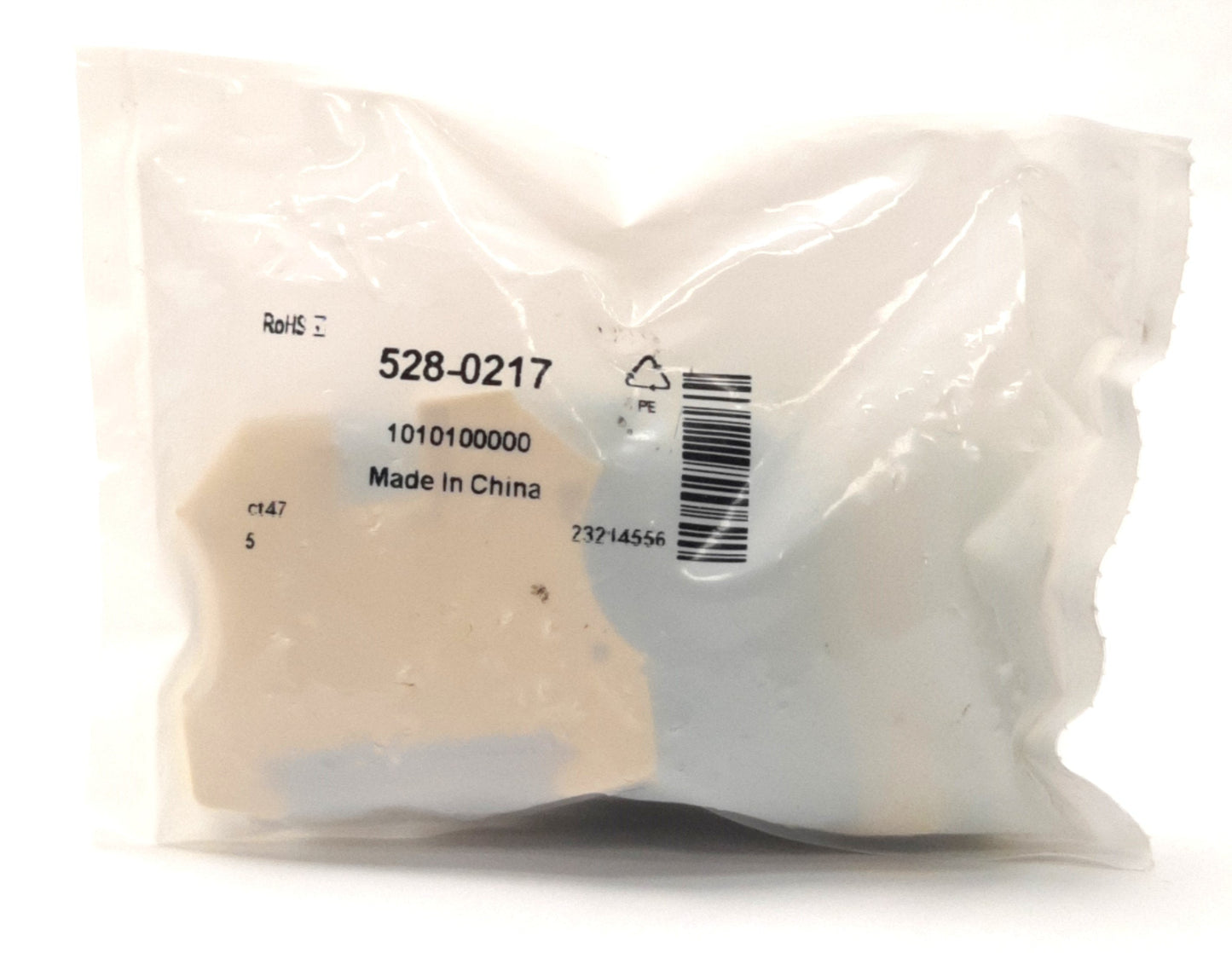 New Lot of 5 Weidmuller WPE 4 Feed Through Terminal Block, 1010100000, 800v AC