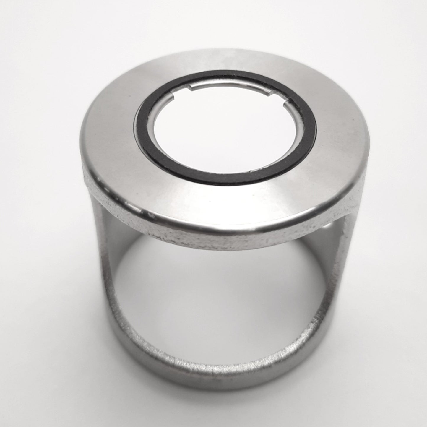 New – Open box Allen Bradley 800F-AMRG 22mm Pushbutton Accessory, Protective Ring Shiny Metal