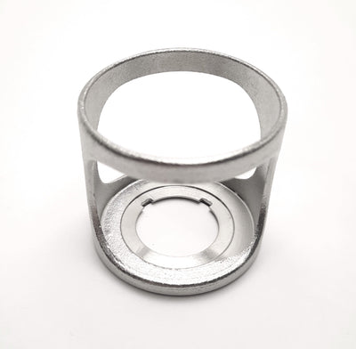 New – Open box Allen Bradley 800F-AMRG 22mm Pushbutton Accessory, Protective Ring Shiny Metal