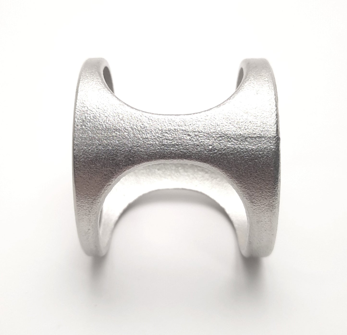 New – Open box Allen Bradley 800F-AMRG 22mm Pushbutton Accessory, Protective Ring Shiny Metal