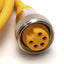 Used Turck RSM-RKM-50-3M Actuator & Sensor Cable 7/8" Minifast M to F, 3m Length