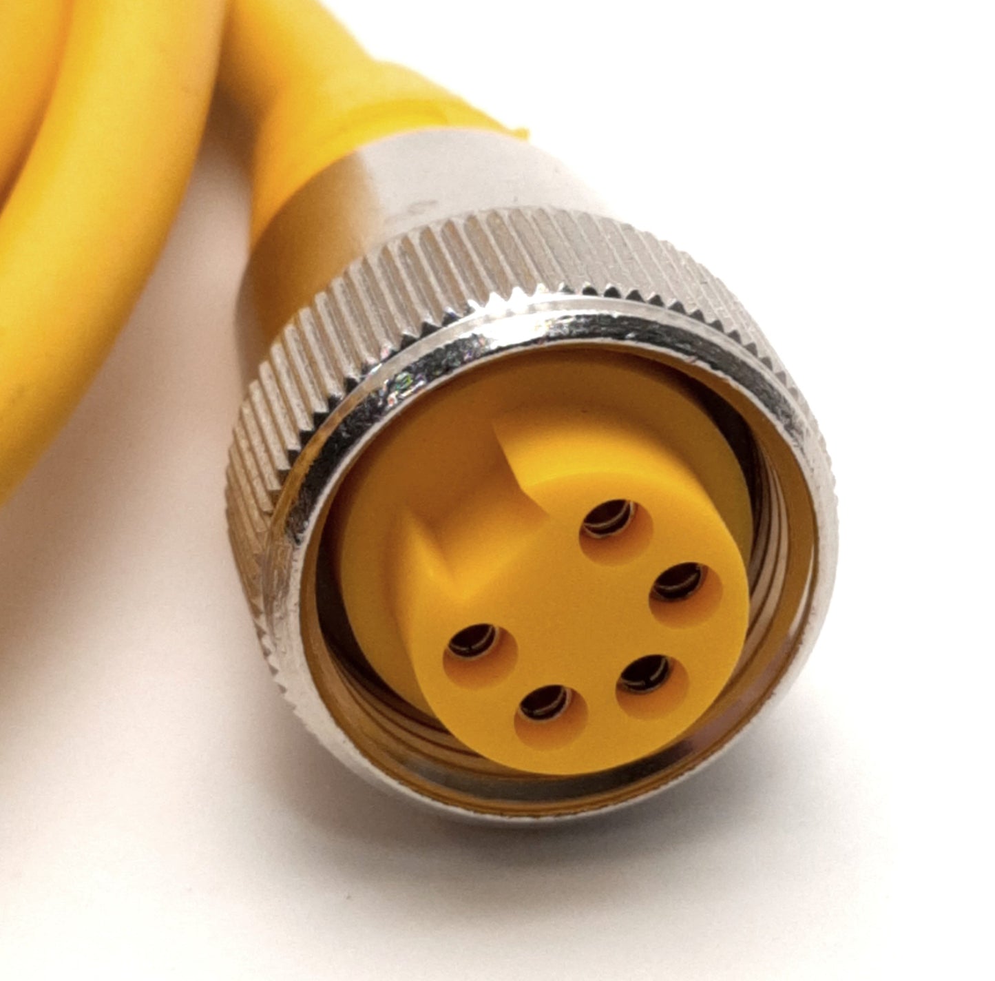 Used Turck RSM-RKM-50-3M Actuator & Sensor Cable 7/8" Minifast M to F, 3m Length