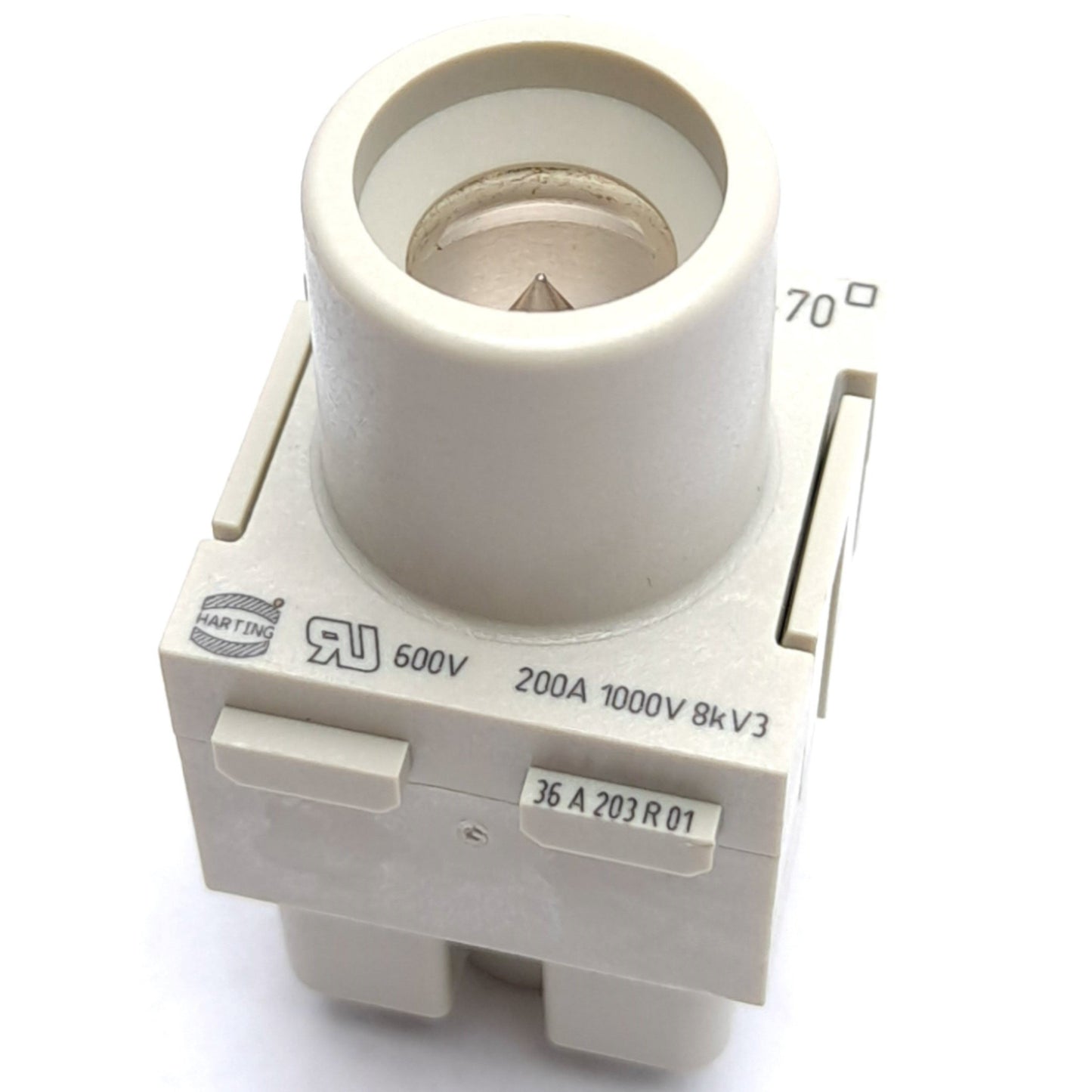 New Harting 09 14 001 2762 Han 200A Axial Double Module, Rating: 200A 1000V 8kV