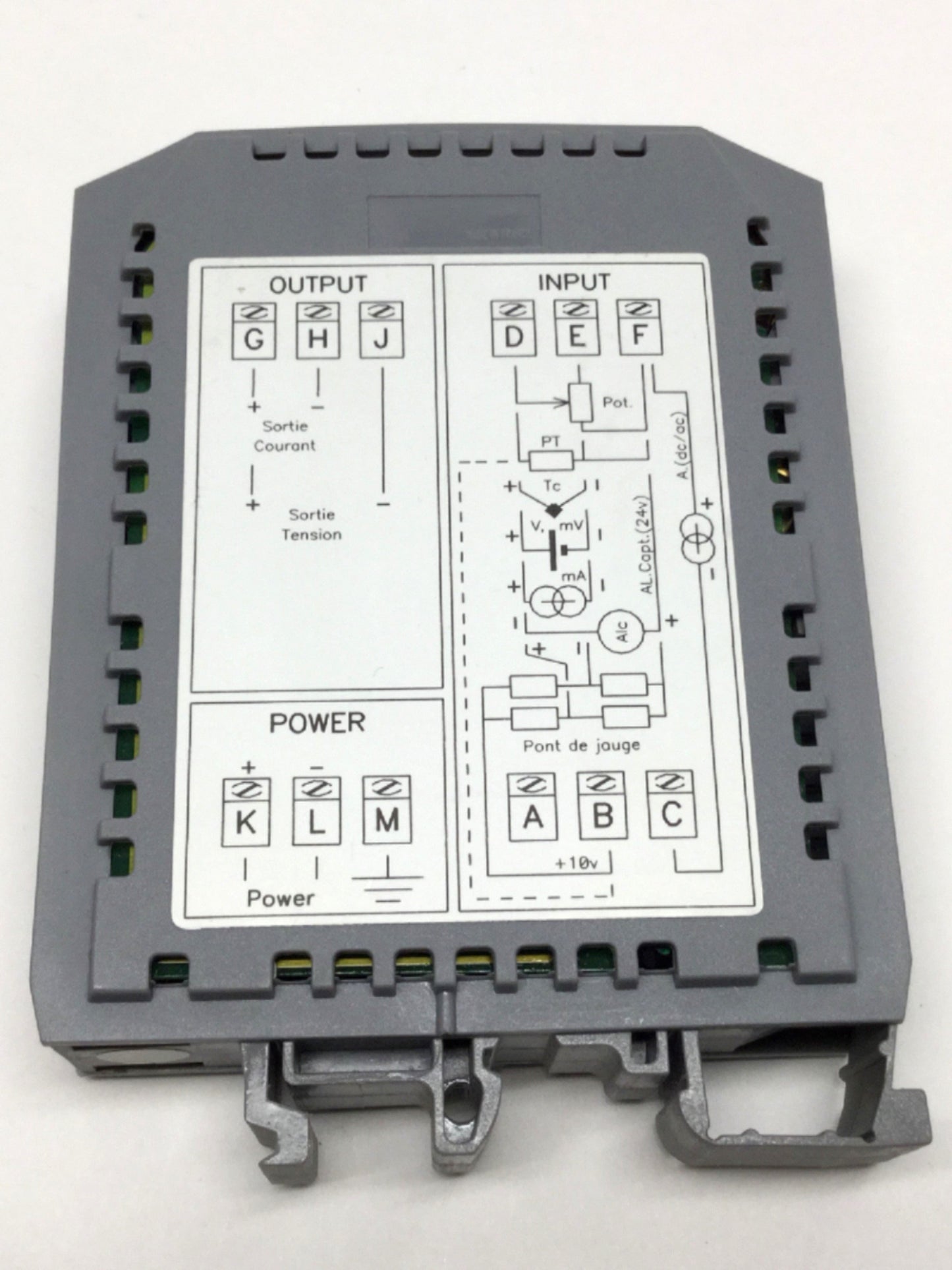 Used Loreme CAL30iG Universal Isolator/Signal Conditioner, PT100 Input, 4-20mA Output