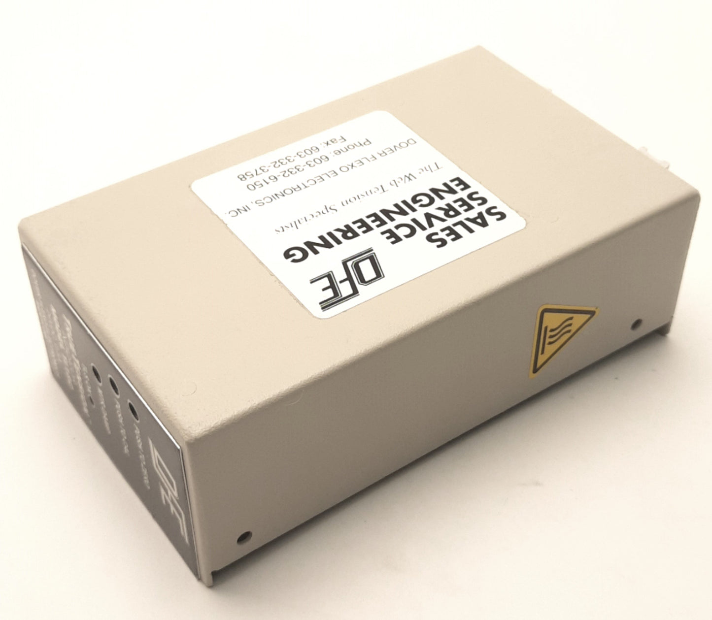 Used DFE TI18CU-DRC TrueTension Indicator, Input Power: 24VDC 0.5A *No Cover*