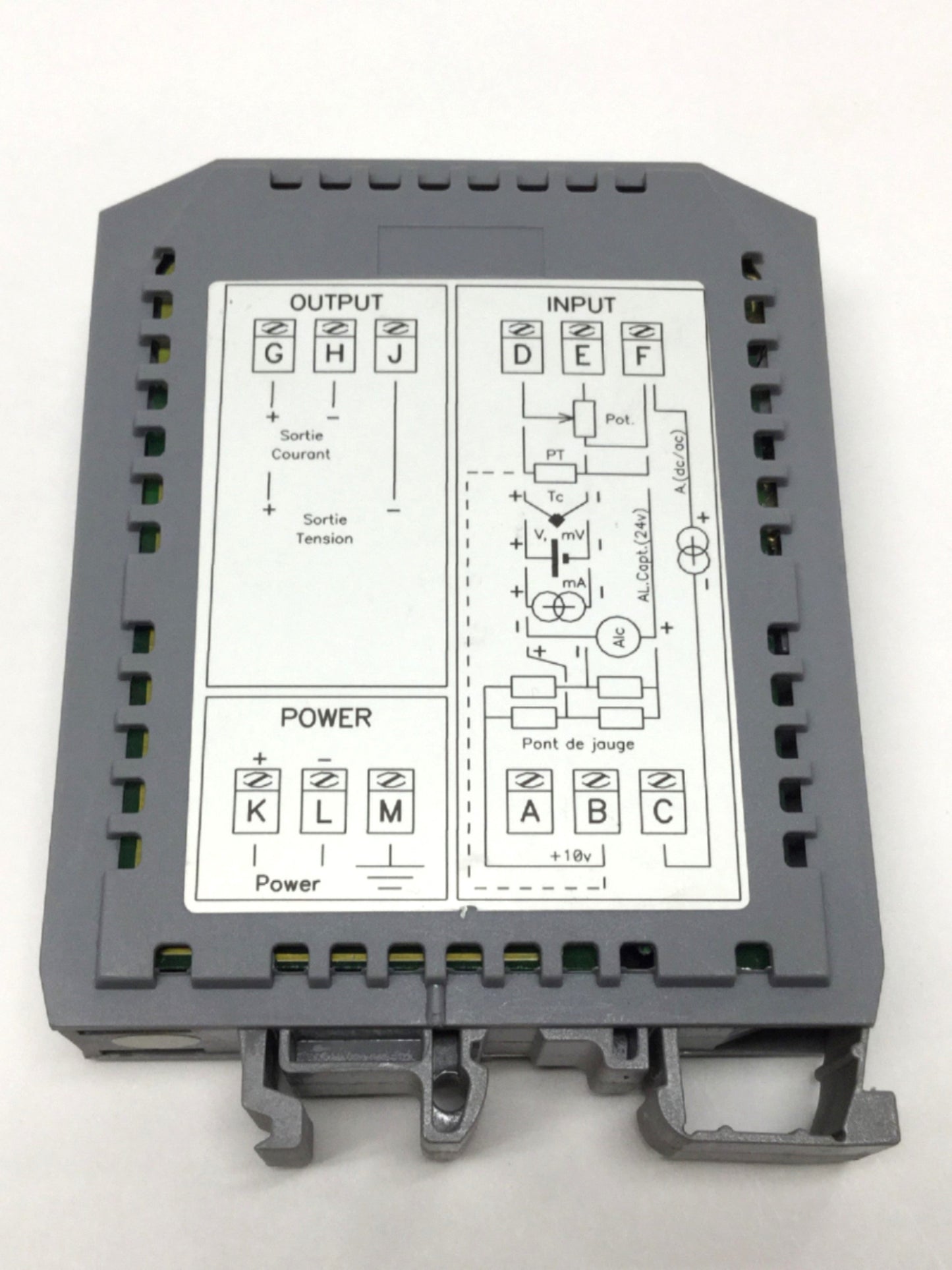 Used Loreme CAL30iG Universal Isolator/Signal Conditioner, 0-10V Input, 4-20mA Output