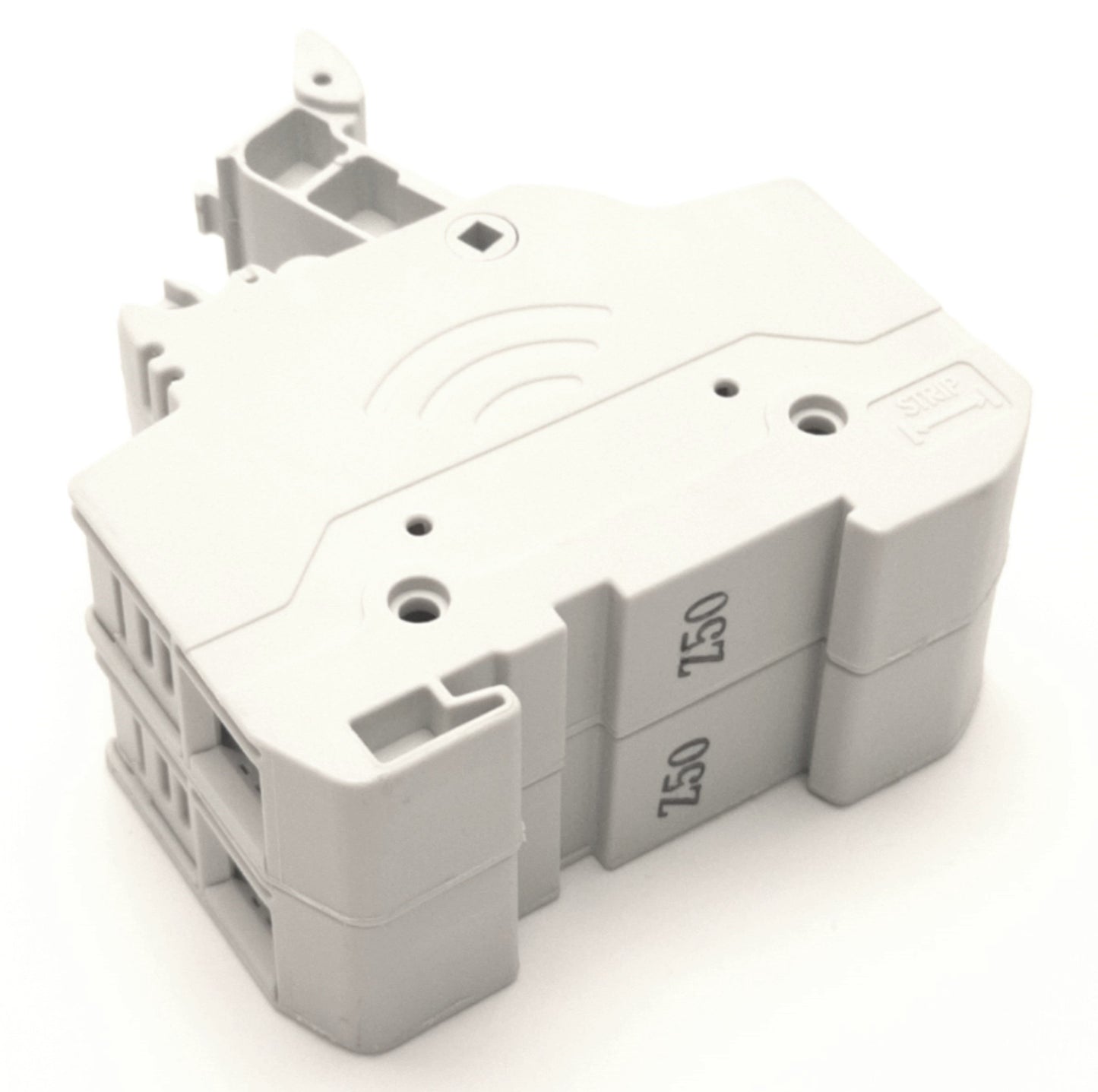 Open box Eaton CHM2DU Bussman Fuse Holder, 2 Poles, 30A 600v AC/DC, 200kA RMS, IP20