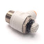 New Lot of 10 SMC AS4211F-N04-11 Speed Controller Fitting,1/2" NPT, 3/8" Tube, Elbow