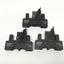Used Lot of 3 Elesta SGR282 Power Relays DPDT, 24VDC Coil, 250VAC 8A w/Sockets