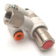 New – Open box SMC ASP430F-U02-07-X352 Speed Control w/ Check Valve, 1/4" Tube to 1/4" G Thread