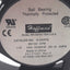 Used Hoffman A-4AXFN Axial Fan 115VAC 60Hz 0.18A, 100CFM, 117mm x 117mm x 44mm