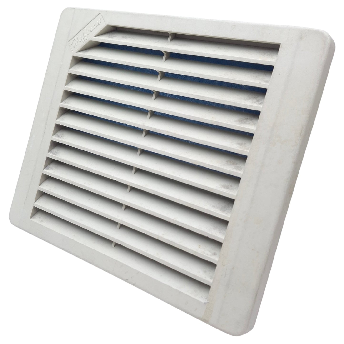 Used Hoffman TFP41 Exhaust Grille, 7.37" x 6.29" x 1.4", 55 CFM, Without Fan