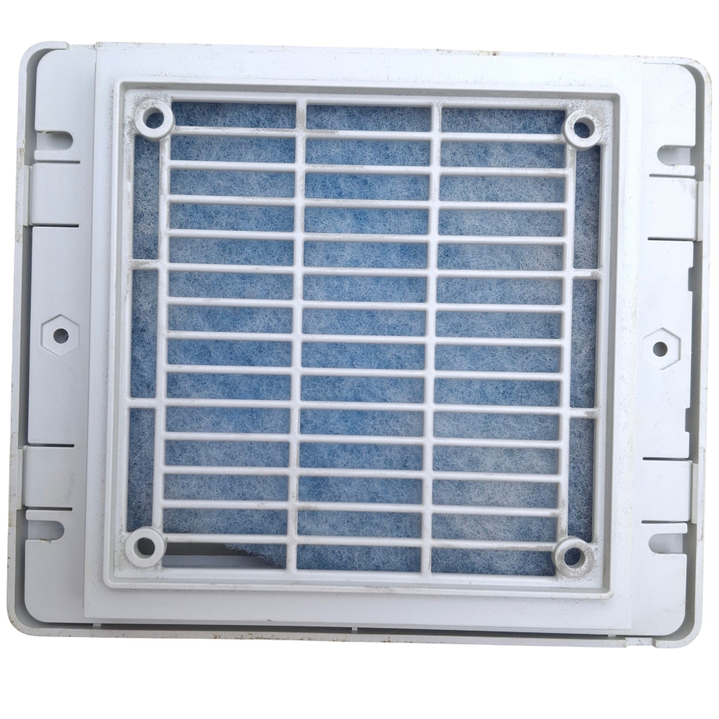Used Hoffman TFP41 Exhaust Grille, 7.37" x 6.29" x 1.4", 55 CFM, Without Fan