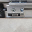 Used QC Conveyors AS40 End Drive Flat Belt Conveyor 4" Wide 42" Long, 200VAC, 6.57FPM