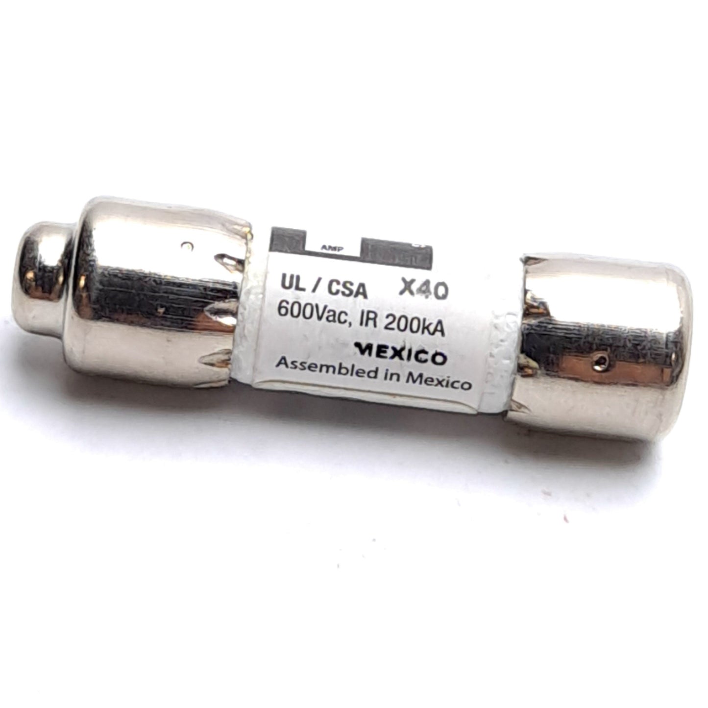 Used Lot of 4 Bussmann FNQ-R-3 Time Delay Fuse Class CC 600 VAC 3 Amp